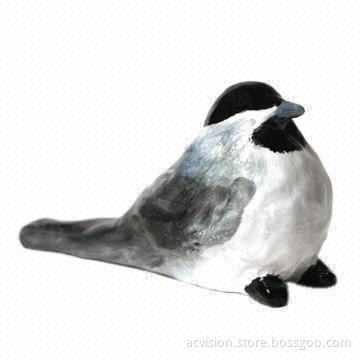 Ceramic animal-shaped home decoration, bird-shaped decors